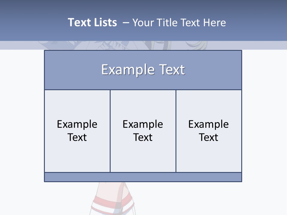 A Girl In A Short Skirt And Boots Is Standing Next To A Wall PowerPoint Template