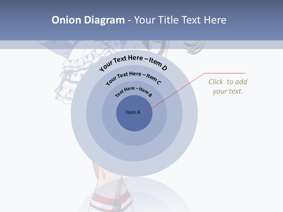 A Girl In A Short Skirt And Boots Is Standing Next To A Wall PowerPoint Template