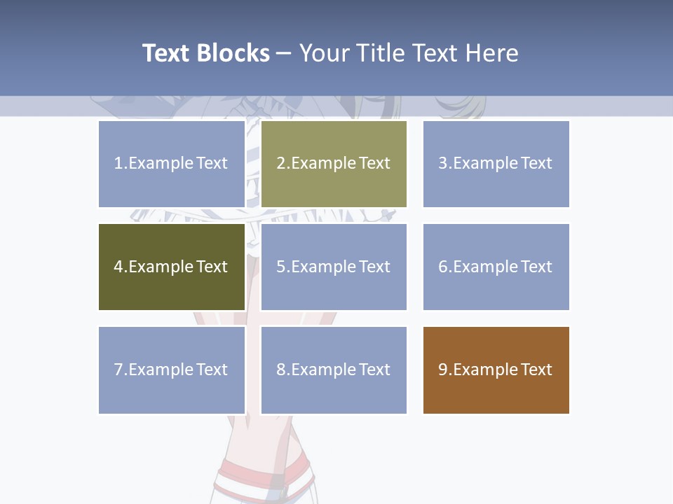 A Girl In A Short Skirt And Boots Is Standing Next To A Wall PowerPoint Template