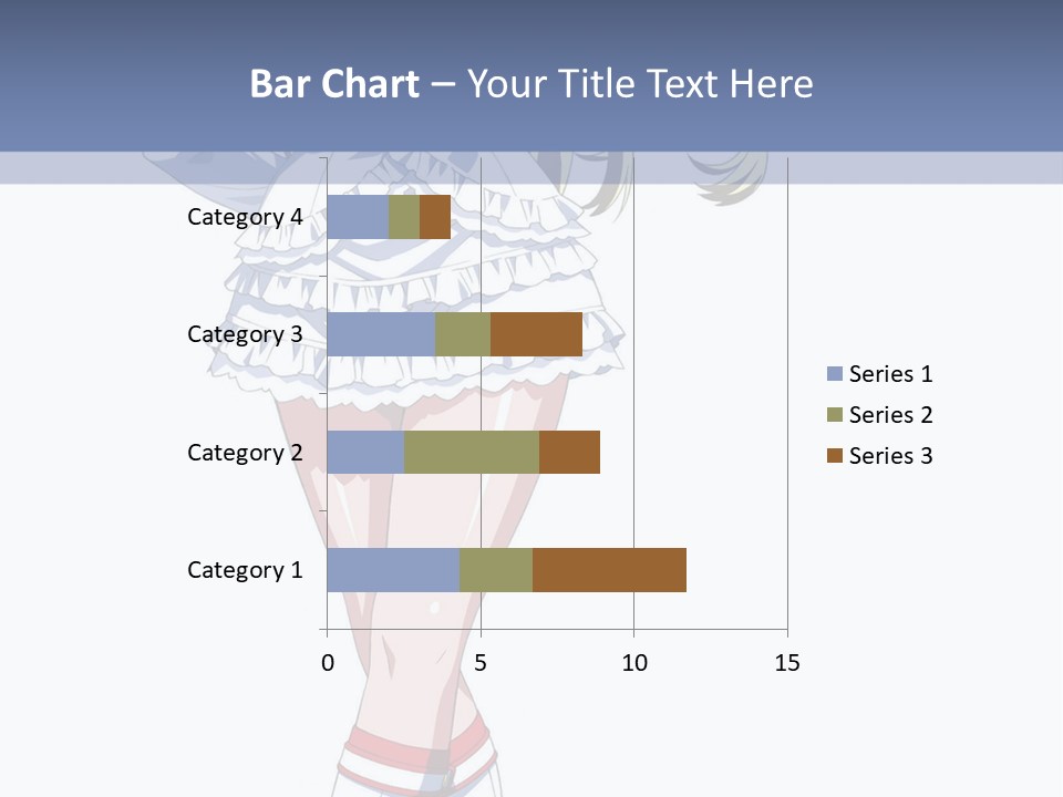 A Girl In A Short Skirt And Boots Is Standing Next To A Wall PowerPoint Template