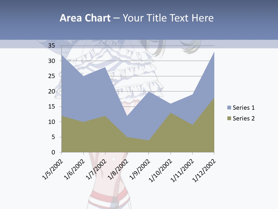 A Girl In A Short Skirt And Boots Is Standing Next To A Wall PowerPoint Template