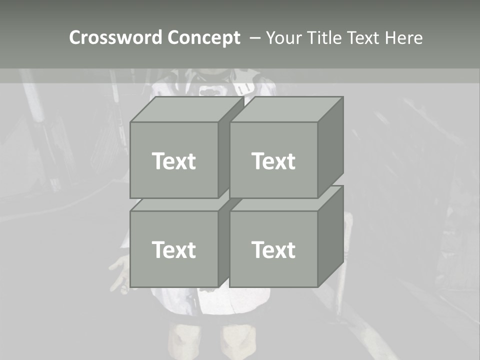 A Girl In A White Coat Is Standing On The Street PowerPoint Template