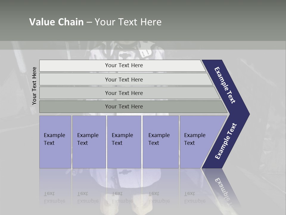 A Girl In A White Coat Is Standing On The Street PowerPoint Template