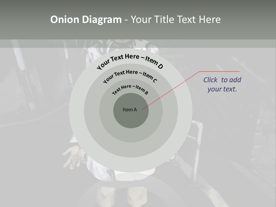 A Girl In A White Coat Is Standing On The Street PowerPoint Template