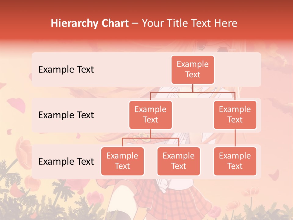 A Girl With Long Blonde Hair Is Standing In A Field PowerPoint Template