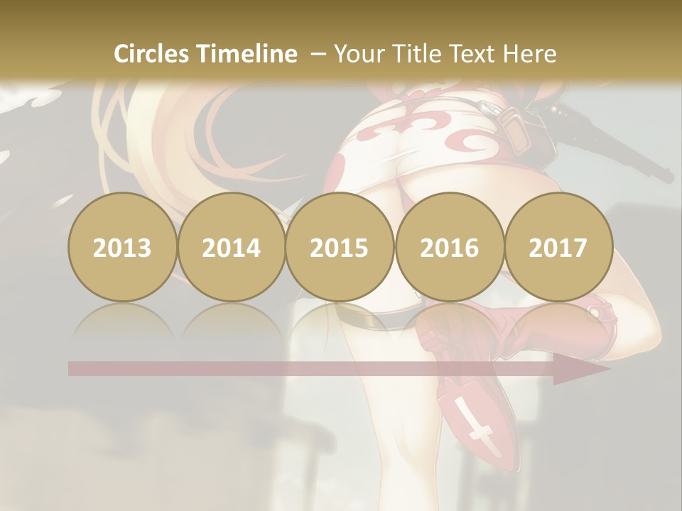 A Woman With A Sword In Her Hand Powerpoint Presentation Template PowerPoint Template