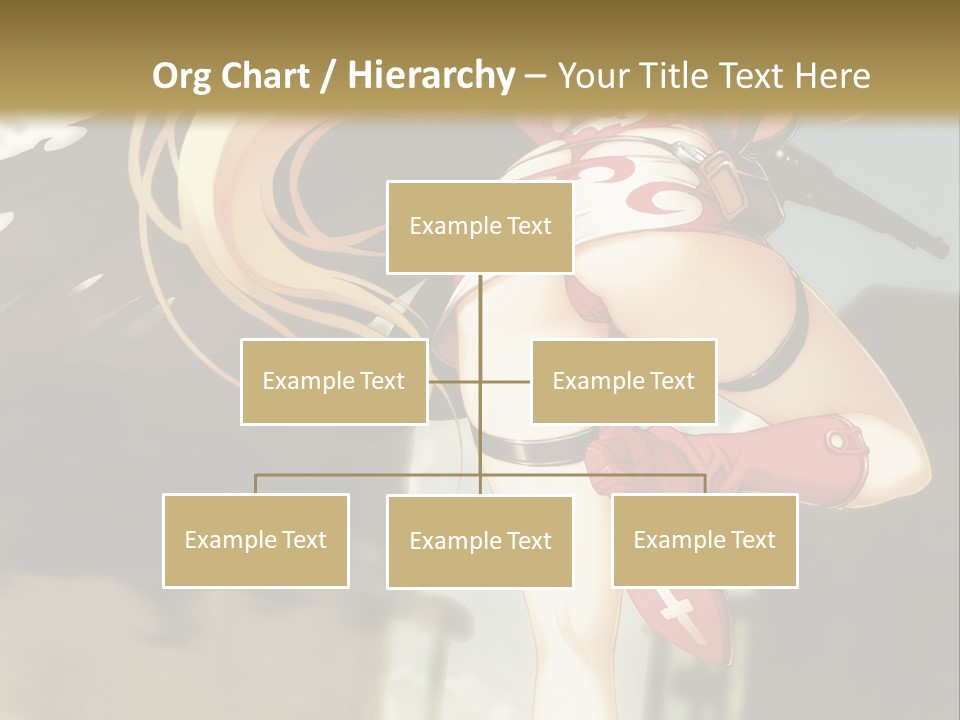 A Woman With A Sword In Her Hand Powerpoint Presentation Template PowerPoint Template