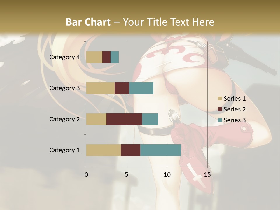 A Woman With A Sword In Her Hand Powerpoint Presentation Template PowerPoint Template