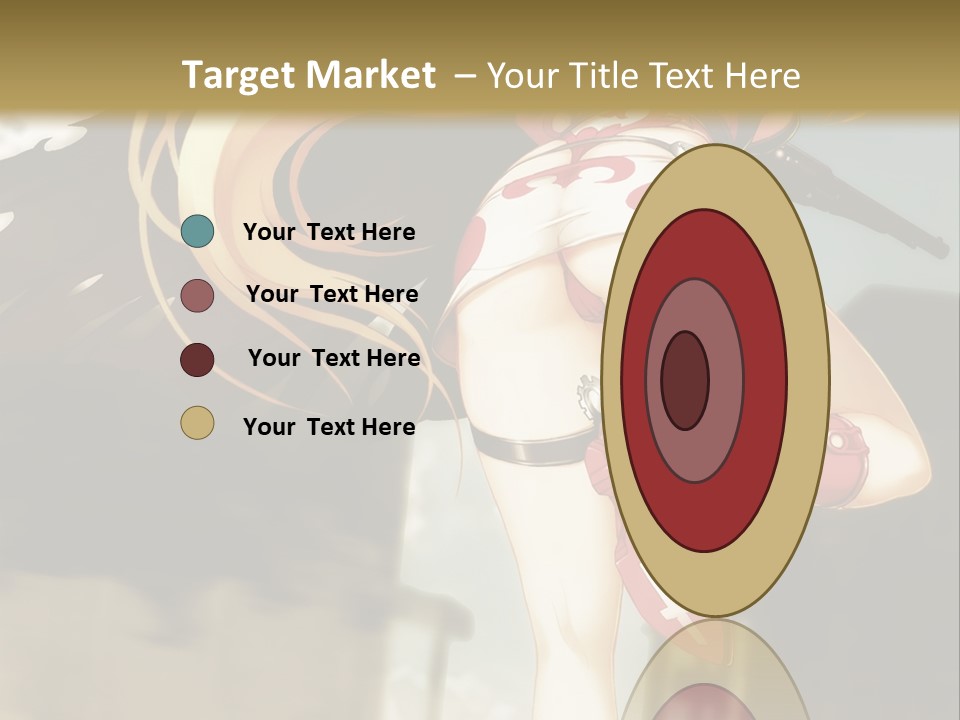 A Woman With A Sword In Her Hand Powerpoint Presentation Template PowerPoint Template