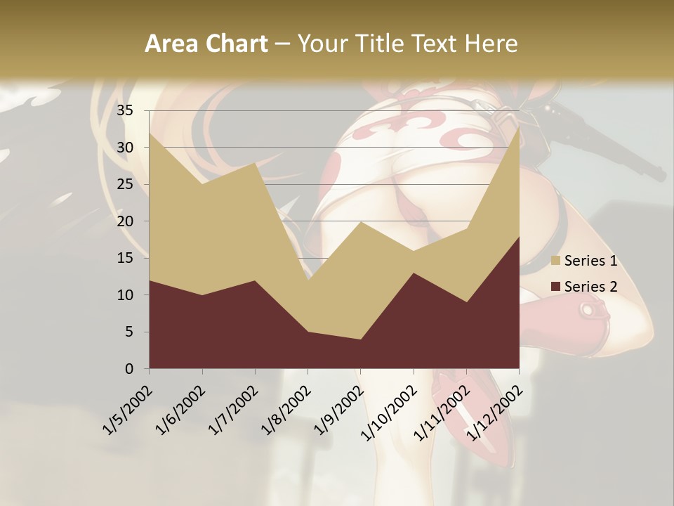 A Woman With A Sword In Her Hand Powerpoint Presentation Template PowerPoint Template