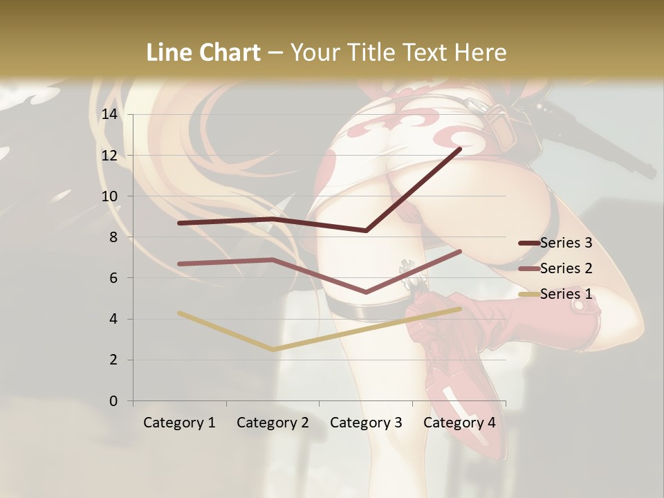 A Woman With A Sword In Her Hand Powerpoint Presentation Template PowerPoint Template