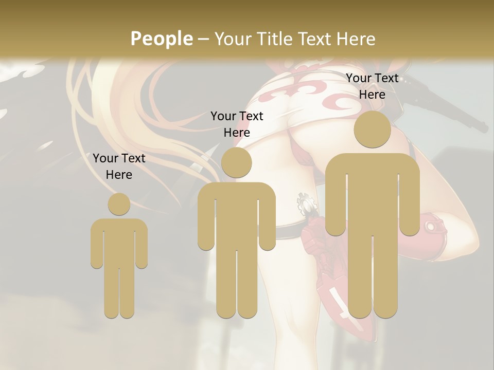 A Woman With A Sword In Her Hand Powerpoint Presentation Template PowerPoint Template