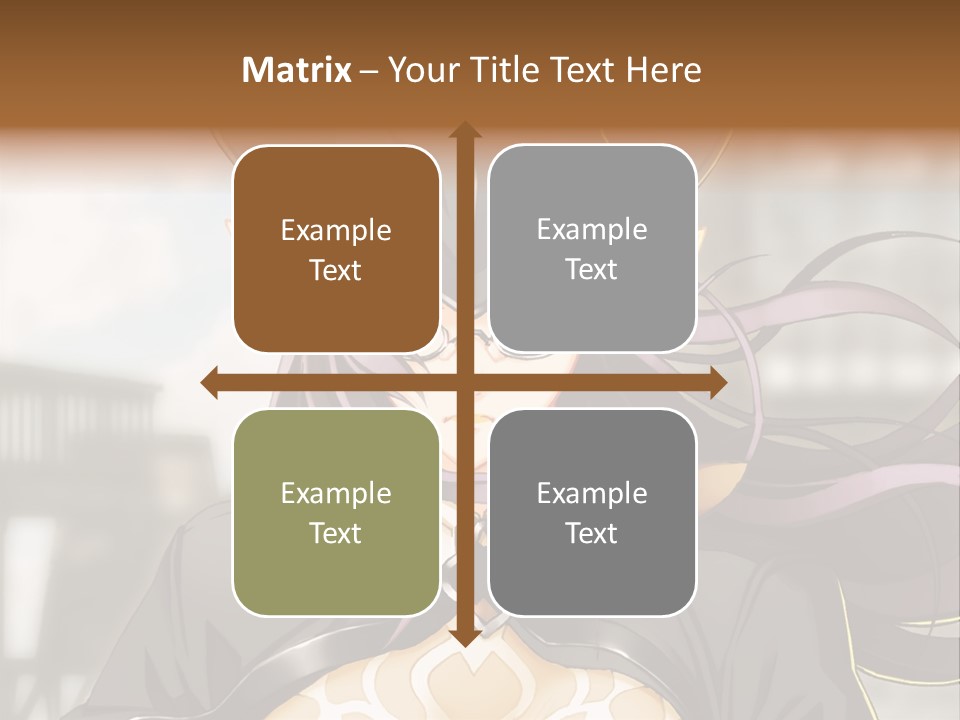 A Woman With Long Hair Wearing A Hat And Glasses PowerPoint Template