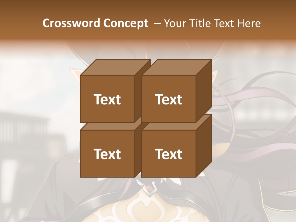 A Woman With Long Hair Wearing A Hat And Glasses PowerPoint Template