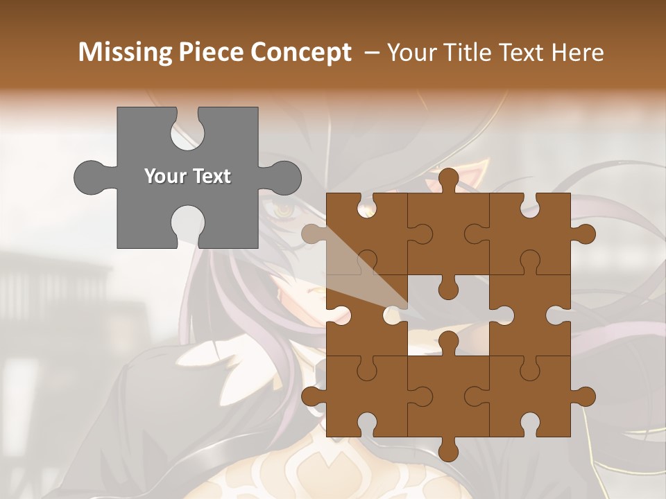 A Woman With Long Hair Wearing A Hat And Glasses PowerPoint Template