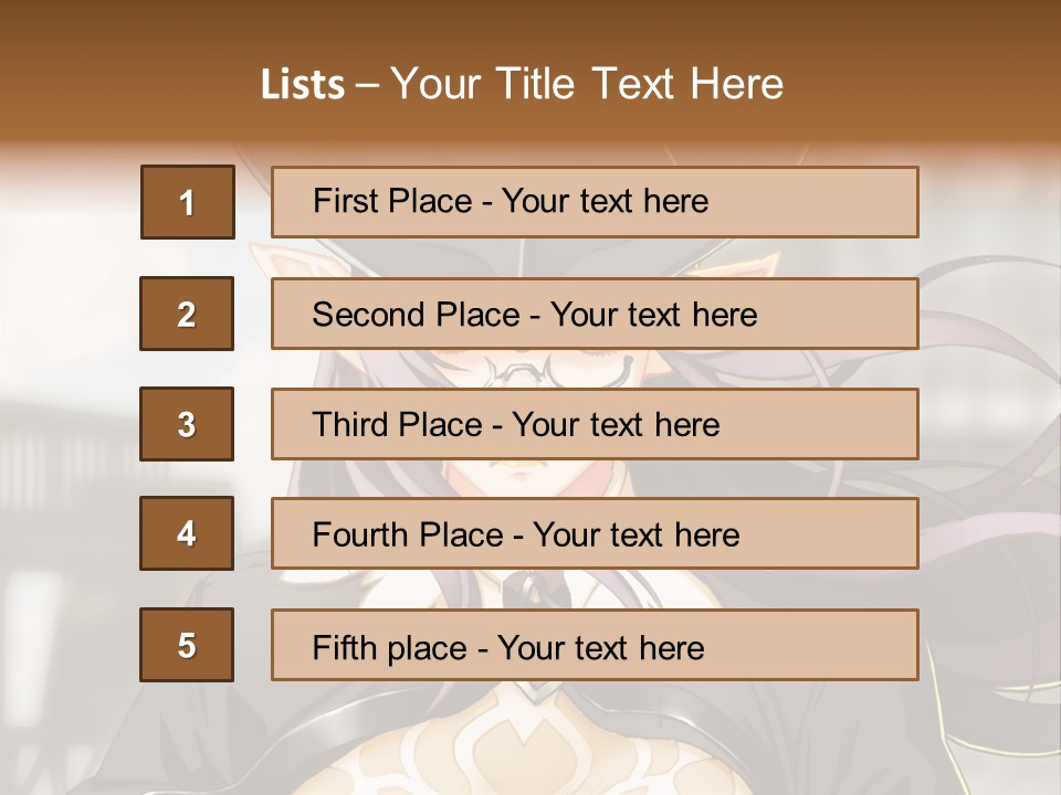 A Woman With Long Hair Wearing A Hat And Glasses PowerPoint Template