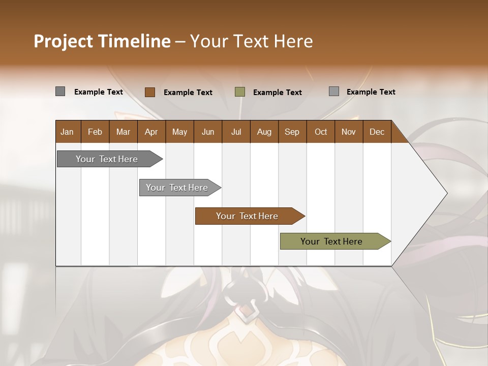 A Woman With Long Hair Wearing A Hat And Glasses PowerPoint Template