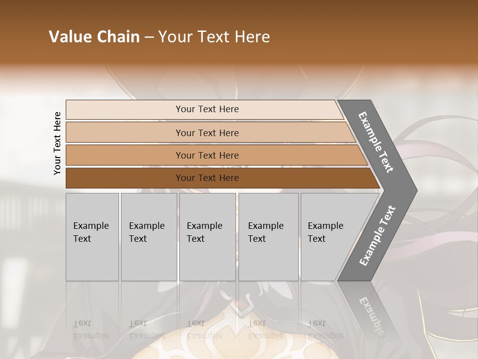 A Woman With Long Hair Wearing A Hat And Glasses PowerPoint Template