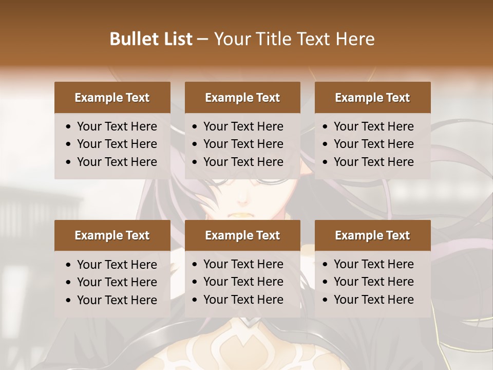 A Woman With Long Hair Wearing A Hat And Glasses PowerPoint Template