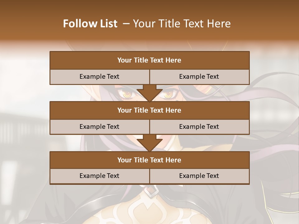 A Woman With Long Hair Wearing A Hat And Glasses PowerPoint Template