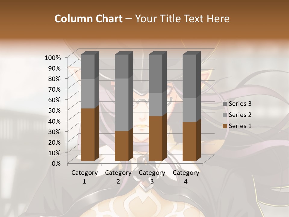 A Woman With Long Hair Wearing A Hat And Glasses PowerPoint Template