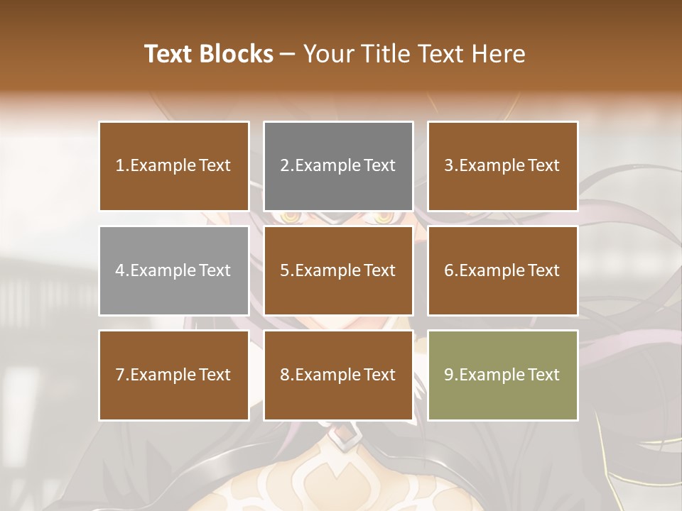 A Woman With Long Hair Wearing A Hat And Glasses PowerPoint Template