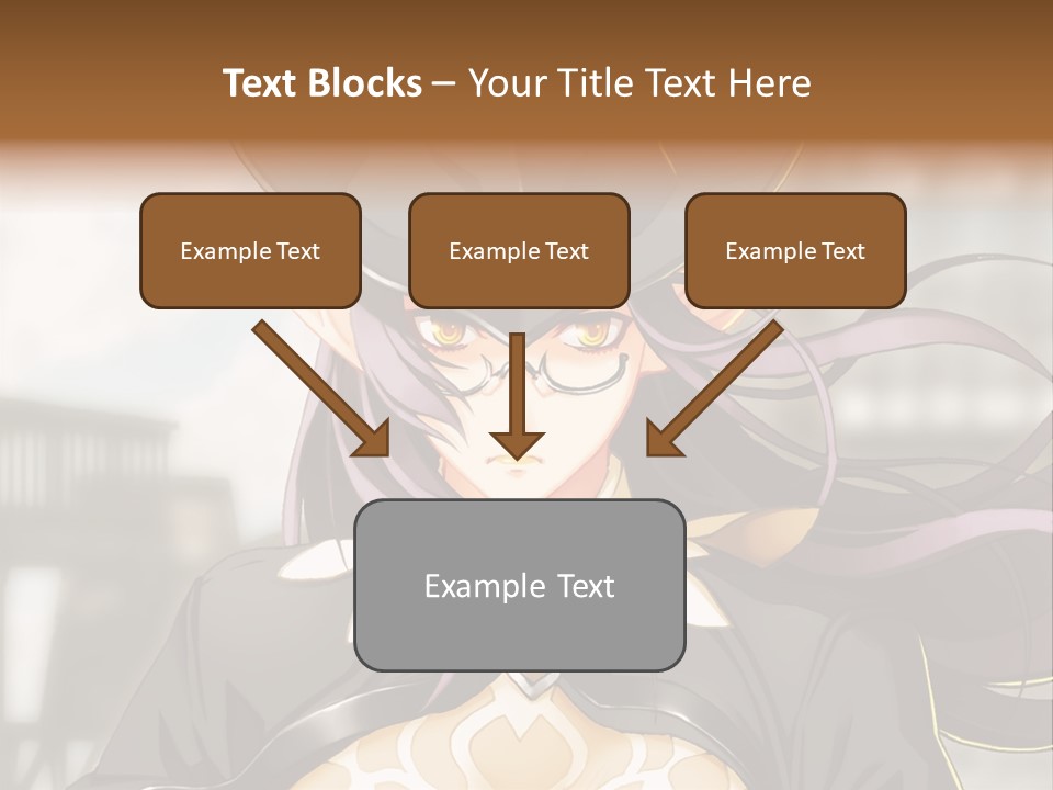 A Woman With Long Hair Wearing A Hat And Glasses PowerPoint Template