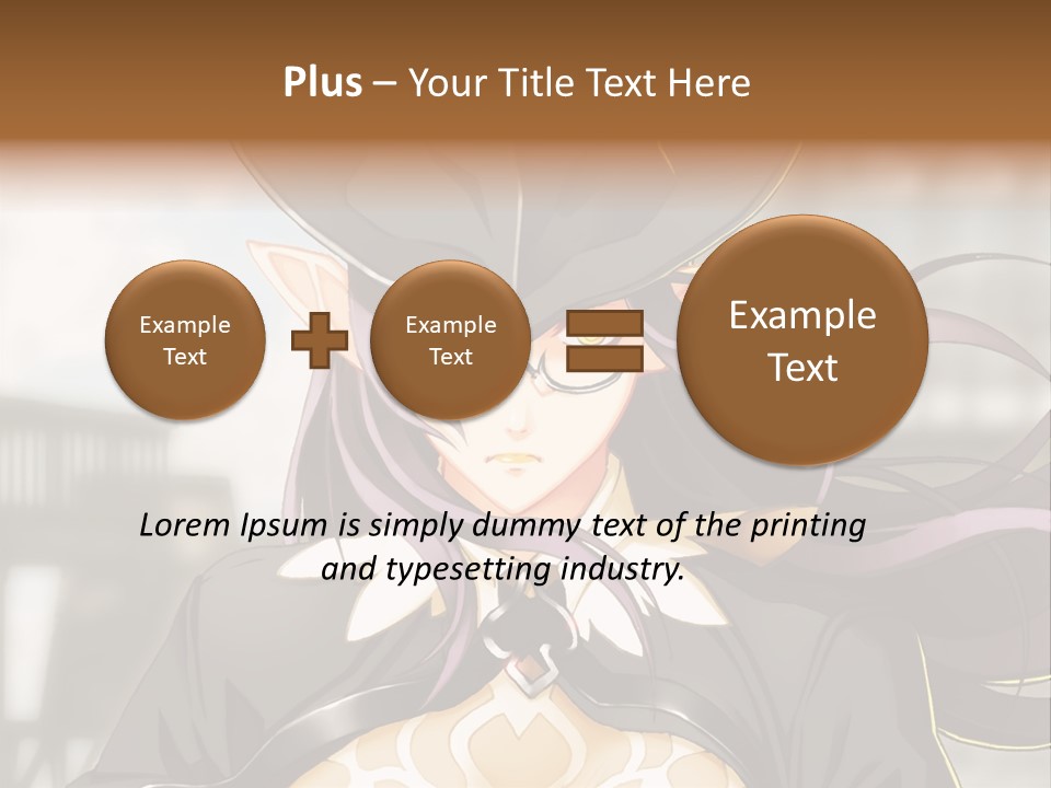 A Woman With Long Hair Wearing A Hat And Glasses PowerPoint Template