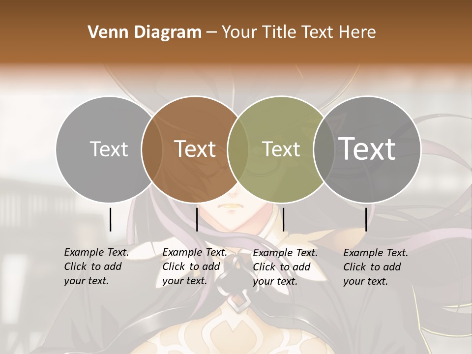 A Woman With Long Hair Wearing A Hat And Glasses PowerPoint Template