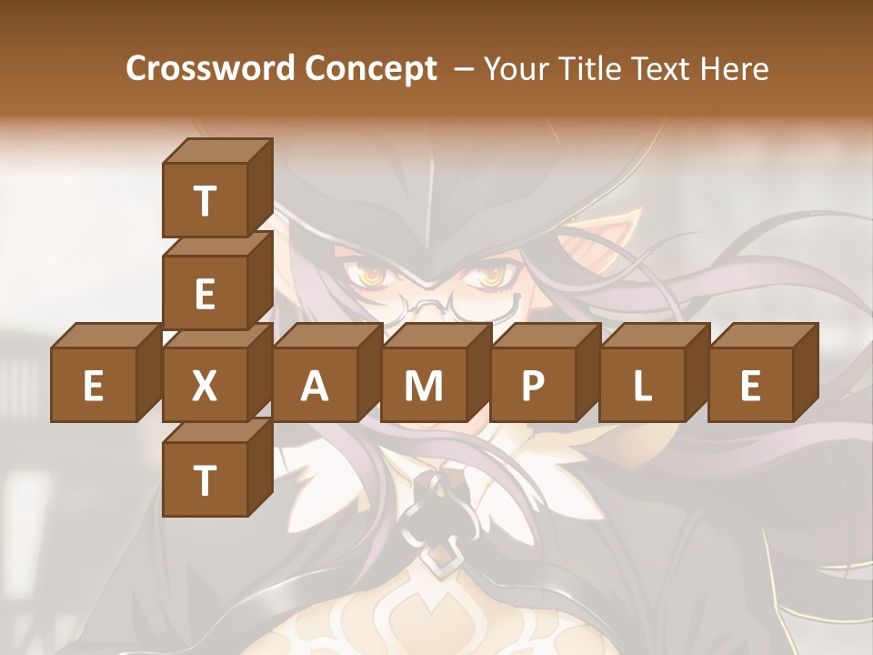 A Woman With Long Hair Wearing A Hat And Glasses PowerPoint Template