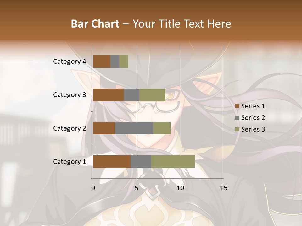 A Woman With Long Hair Wearing A Hat And Glasses PowerPoint Template