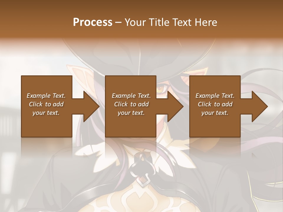 A Woman With Long Hair Wearing A Hat And Glasses PowerPoint Template