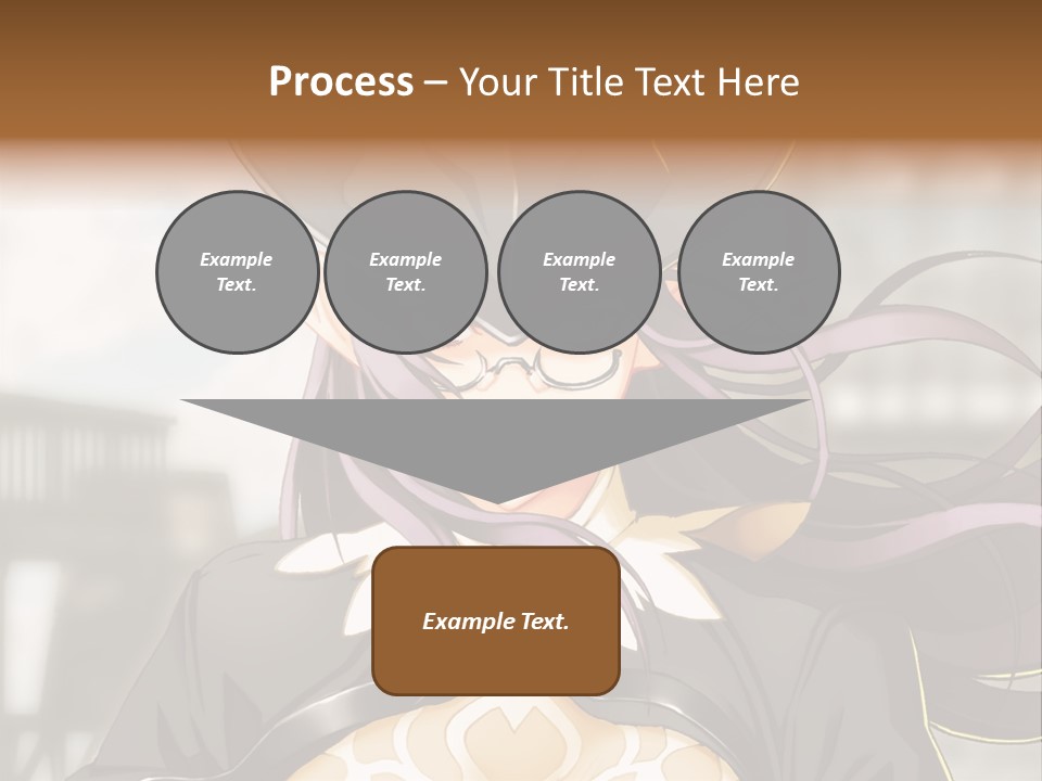 A Woman With Long Hair Wearing A Hat And Glasses PowerPoint Template