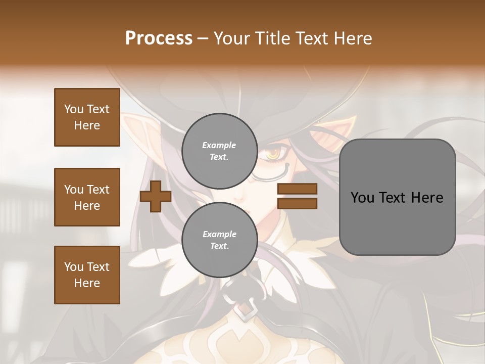 A Woman With Long Hair Wearing A Hat And Glasses PowerPoint Template