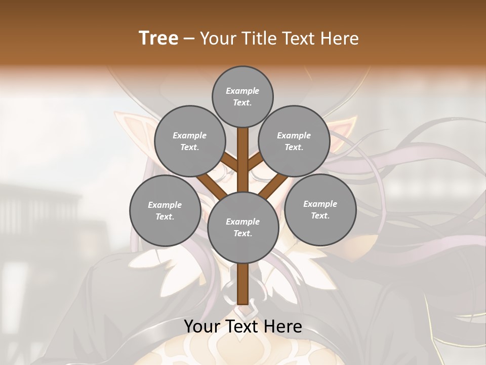 A Woman With Long Hair Wearing A Hat And Glasses PowerPoint Template