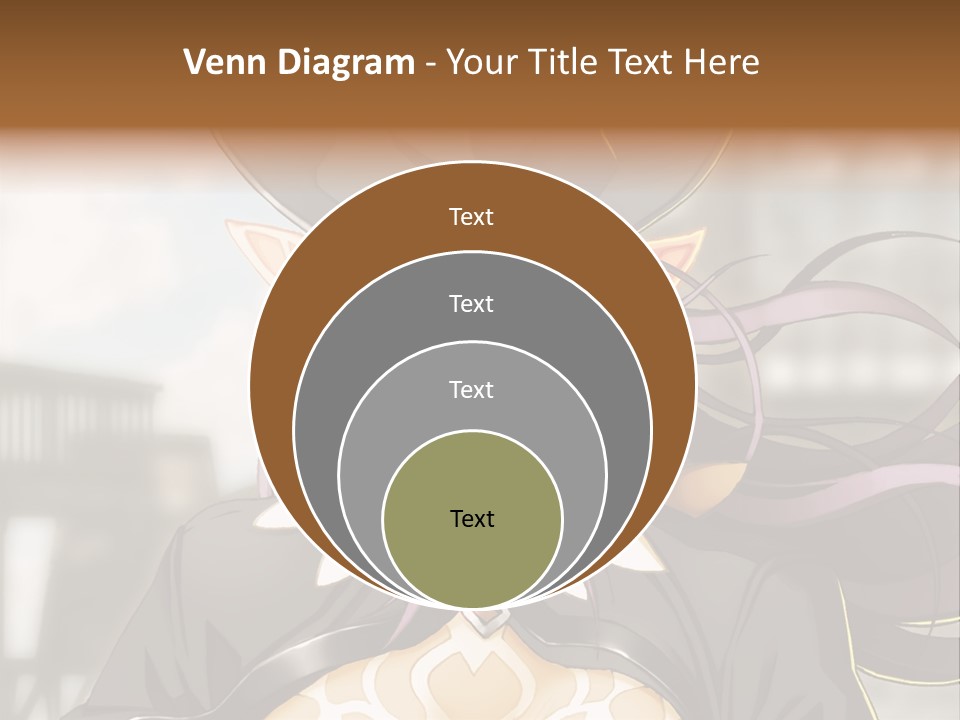 A Woman With Long Hair Wearing A Hat And Glasses PowerPoint Template