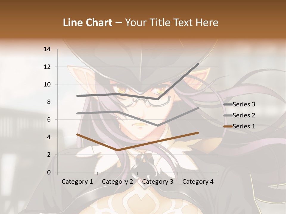 A Woman With Long Hair Wearing A Hat And Glasses PowerPoint Template