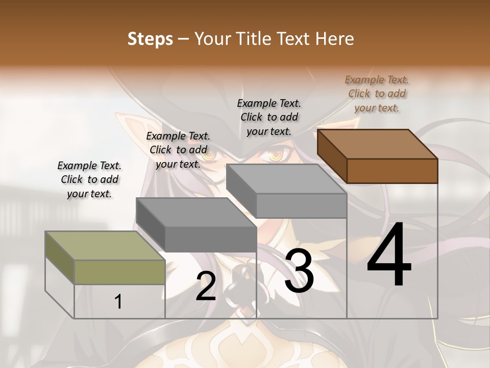 A Woman With Long Hair Wearing A Hat And Glasses PowerPoint Template