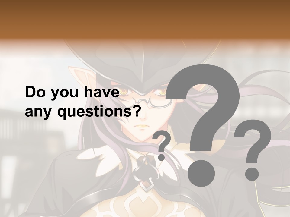 A Woman With Long Hair Wearing A Hat And Glasses PowerPoint Template