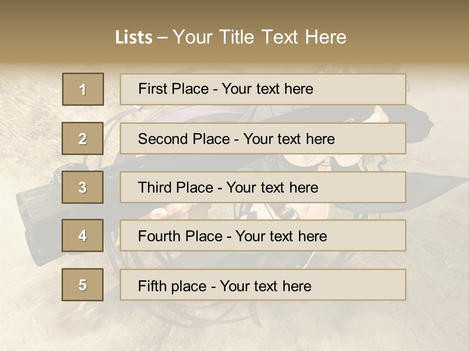 A Woman Holding A Large Black Object In Her Hand PowerPoint Template