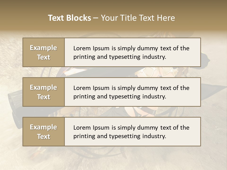 A Woman Holding A Large Black Object In Her Hand PowerPoint Template