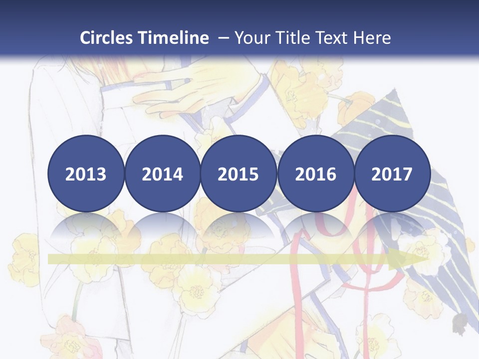 A Couple Of People Hugging Each Other With A Blue Background PowerPoint Template