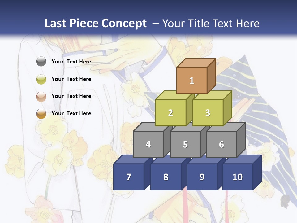 A Couple Of People Hugging Each Other With A Blue Background PowerPoint Template