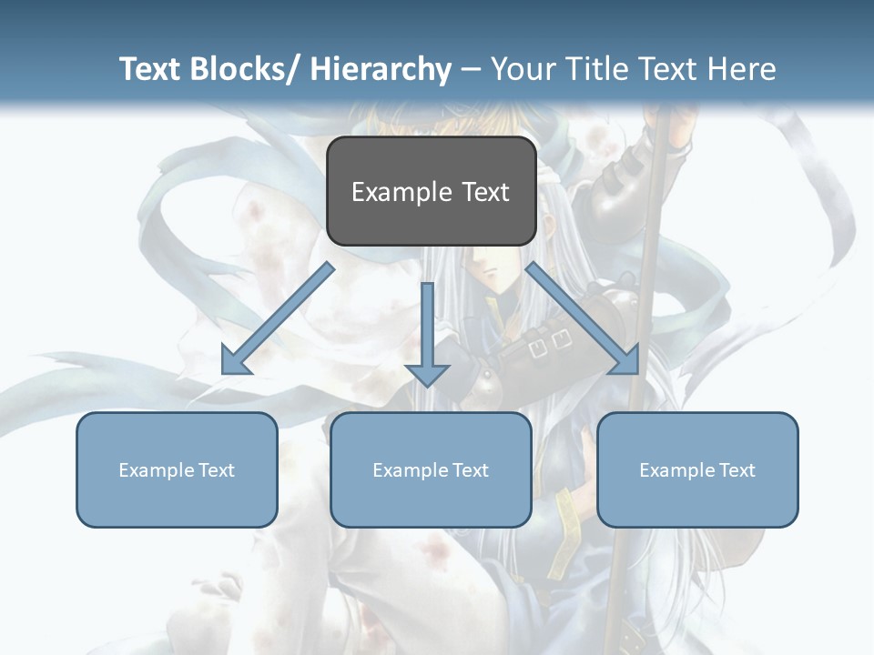 A Man With A Sword And A Woman With A Sword PowerPoint Template