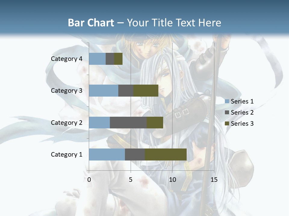 A Man With A Sword And A Woman With A Sword PowerPoint Template