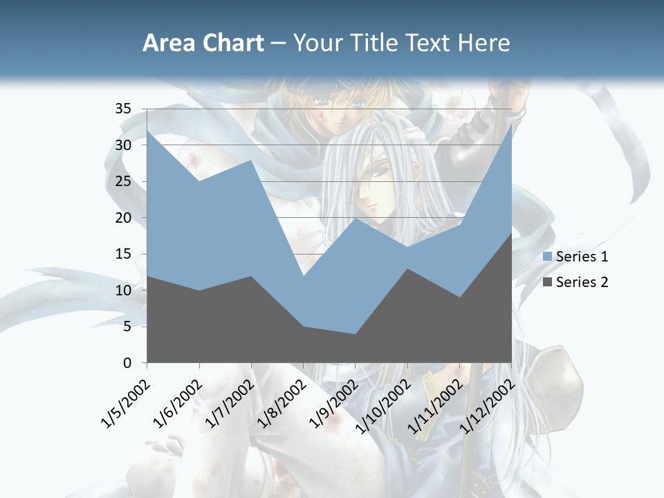 A Man With A Sword And A Woman With A Sword PowerPoint Template