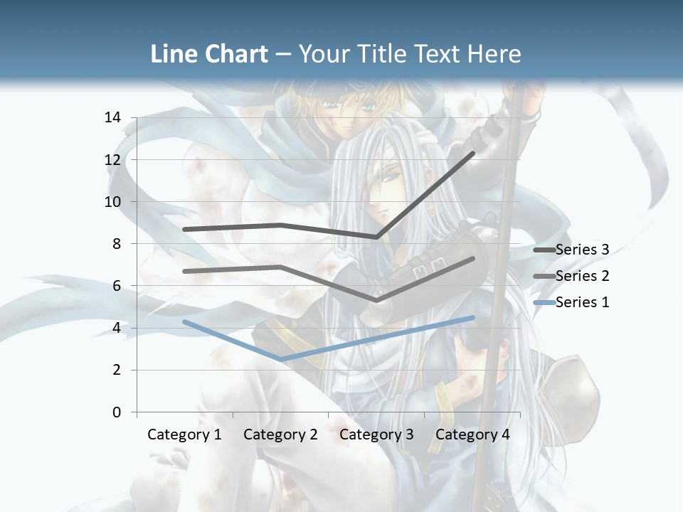 A Man With A Sword And A Woman With A Sword PowerPoint Template