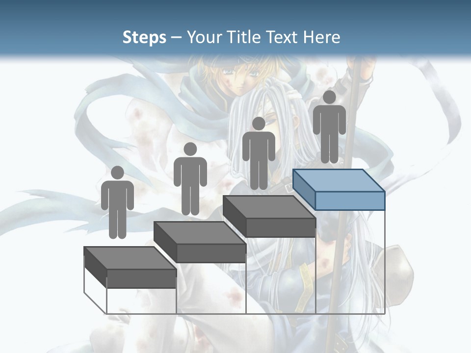 A Man With A Sword And A Woman With A Sword PowerPoint Template