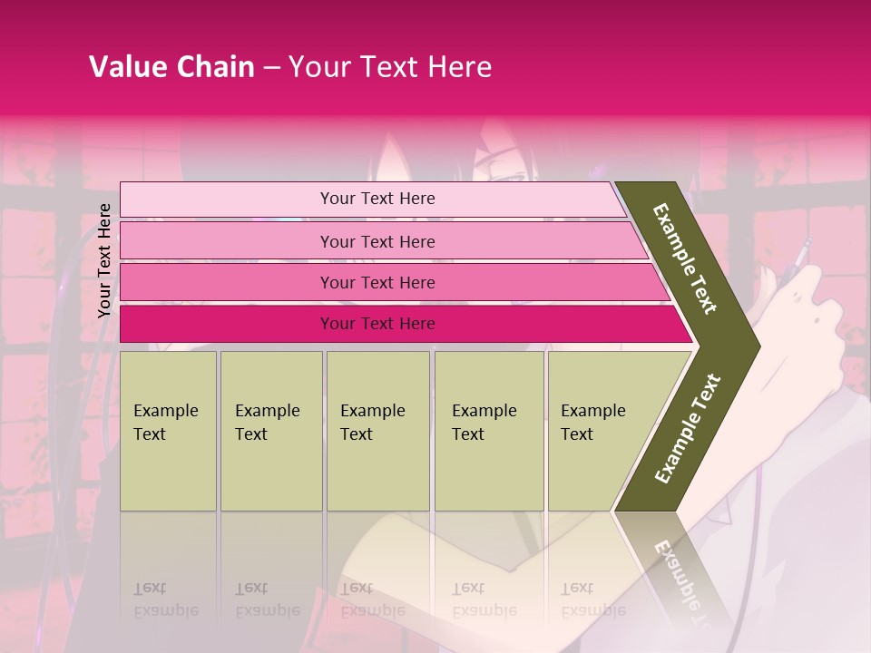 A Couple Kissing With Headphones In Front Of A Window PowerPoint Template