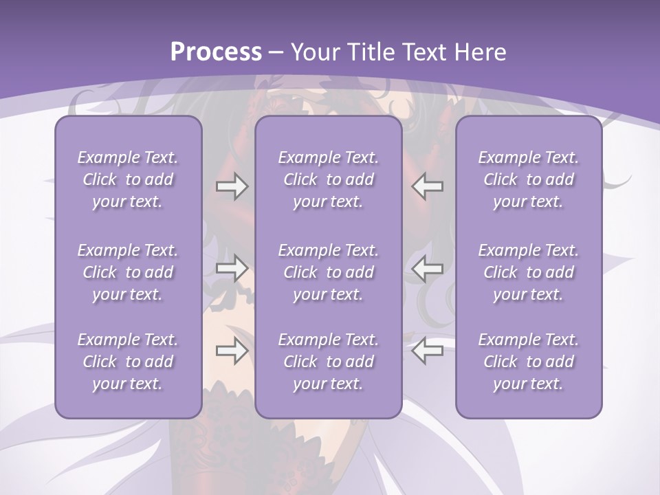 A Sexy Woman In Lingerie With Long Black Hair PowerPoint Template